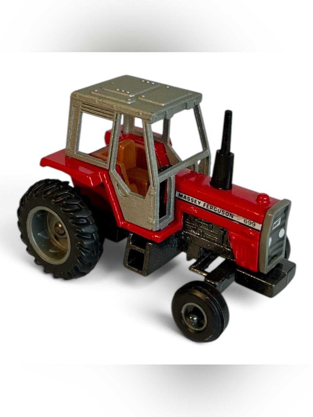 1980's ERTL Red Diecast Massey Ferguson MF 699 2WD Utility Tractor 1/64